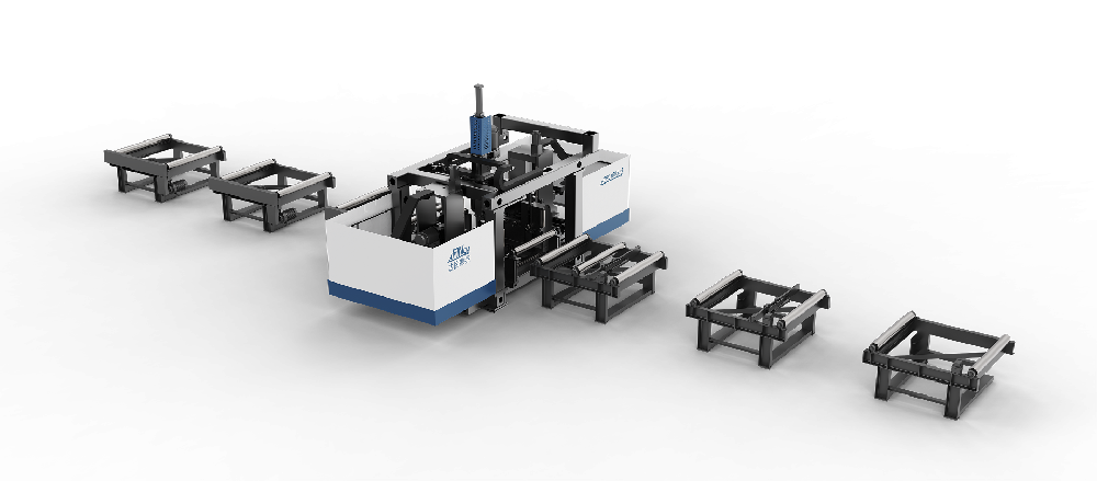 DHL系列H型钢三维钻床